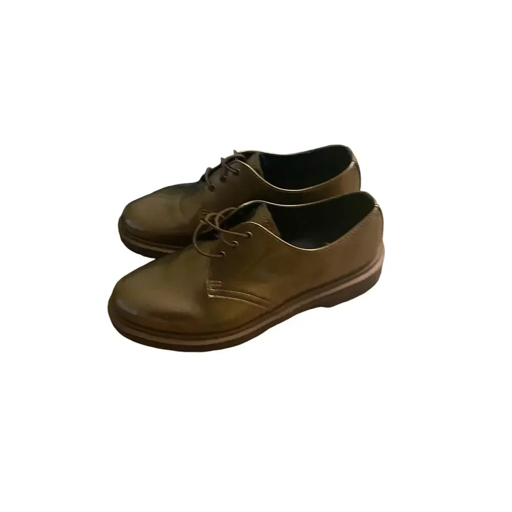 Dr. Martens Metallic Copper Spectra Patent 3eye Gibson Oxfords - Picture 5 of 8